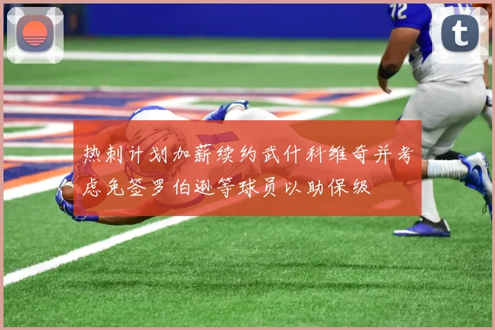 热刺计划加薪续约武什科维奇并考虑免签罗伯逊等球员以助保级